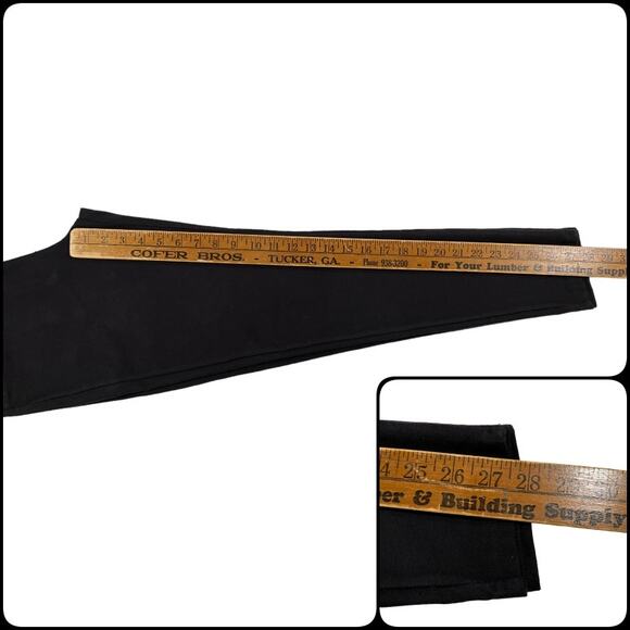 Xhilaration Black Mid Rise Pull On Legging Pants Slacks Large - Picture 10 of 11